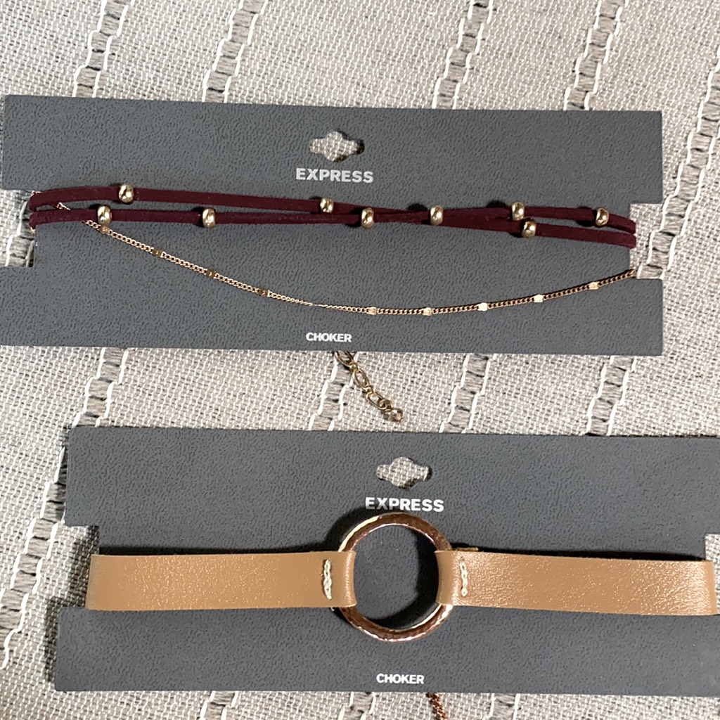 2 Express Brand Chokers